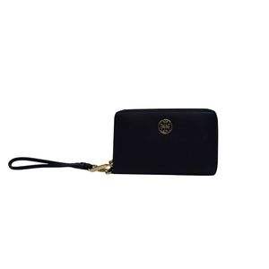 Tory Burch Black Zip Wristlet